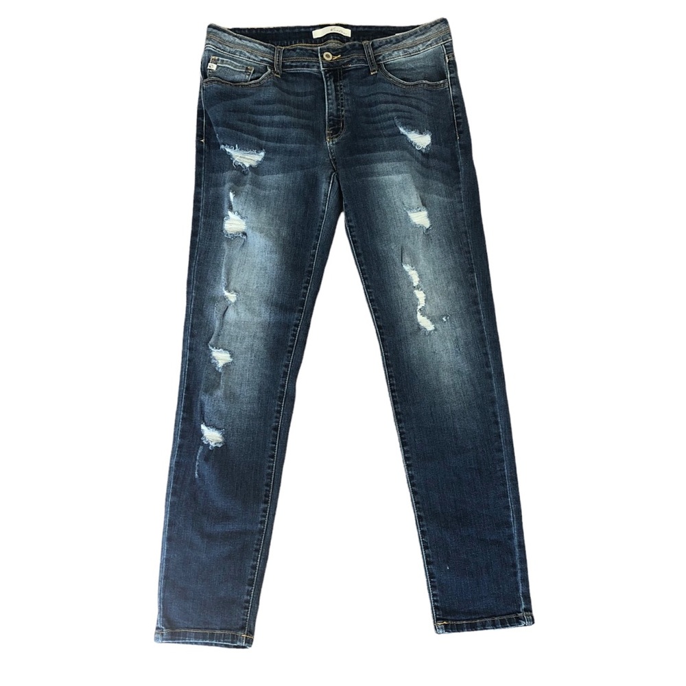 KanCan Skinny Distressed Jeans Size 13 / 30